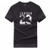 New brand Hot Sale New Tee Jordan 23 Print Men Swag T-Shirt Top Quality Cotton Jordan 23 Hip Hop Short Sleeve T shirt Men