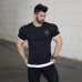 New men cotton Short sleeve t shirt Fitness bodybuilding shirts Crossfitsmale Brand tee tops Fashion gyms t-shirt mens costume