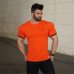 New men cotton Short sleeve t shirt Fitness bodybuilding shirts Crossfitsmale Brand tee tops Fashion gyms t-shirt mens costume