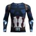 Raglan Sleeve Spiderman 3D Printed T shirts Men Compression Shirts Long Sleeve Crossfit Tops Tees Gyms Fitness T-shirt Rashguard