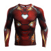 Raglan Sleeve Spiderman 3D Printed T shirts Men Compression Shirts Long Sleeve Crossfit Tops Tees Gyms Fitness T-shirt Rashguard