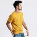 SIMWOOD 2019 Summer New T-Shirt Men 100% Cotton Solid Color Casual t shirt Basics O-neck High Quality Plus Size Male Tee 190004