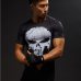 Short Sleeve 3D T Shirt Men T-Shirt Male Crossfit Tee Captain America Superman tshirt Men Fitness Compression Shirt Punisher MMA