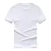 Summer T Shirt Men New Cotton Top Tee Short Sleeve T-shirts Men Clothes Solid Color Brand Male Funny Tshirt
