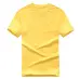 Summer T Shirt Men New Cotton Top Tee Short Sleeve T-shirts Men Clothes Solid Color Brand Male Funny Tshirt