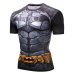 Superman Tshirts Men Compression Shirts Batman Tops The Flash T-shirts Fitness Crossfit Tees Bodybuilding camiseta rashguard