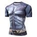 Superman Tshirts Men Compression Shirts Batman Tops The Flash T-shirts Fitness Crossfit Tees Bodybuilding camiseta rashguard