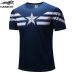 TUNSECHY 2017 Captain America T Shirt 3D Printed T-shirts Men Marvel Avengers iron man War Fitness Clothing Male Crossfit Tops