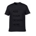 URSPORTTECH Customized Men's T Shirt Print Your Own Design High Quality Breathable Cotton T-Shirt For Men Plus Size XS-3XL