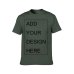 URSPORTTECH Customized Men's T Shirt Print Your Own Design High Quality Breathable Cotton T-Shirt For Men Plus Size XS-3XL