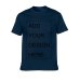 URSPORTTECH Customized Men's T Shirt Print Your Own Design High Quality Breathable Cotton T-Shirt For Men Plus Size XS-3XL