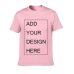 URSPORTTECH Customized Men's T Shirt Print Your Own Design High Quality Breathable Cotton T-Shirt For Men Plus Size XS-3XL