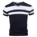 YYFS Men Short Sleeve T Shirts for Man 2018 New Summer 100% Pure Cotton Vintage Patchwork Tees V neck Cotton tshirt Homme M-4XL