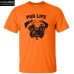 cotton casual pug life mens t shirts top quality fashion short sleeve men tshirt men's tee shirts tops men T-shirt 2017 T01