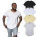 men's T Shirt Kanye West Extended T-Shirt Men clothing Curved Hem Long line Tops Hip Hop Urban Blank Justin Bieber TX135-R