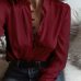 2019 Fashion ZANZEA Autumn Casual Long Sleeve Loose Party Blouse Women Elegant Solid Lapel Baggy Work Office Button Down Shirts