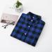 2019 New Brand Women Blouses Long Sleeve Shirts Cotton Red and Black Flannel Plaid Shirt Casual Female Plus Size Blouse Tops