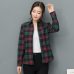 2019 New Brand Women Blouses Long Sleeve Shirts Cotton Red and Black Flannel Plaid Shirt Casual Female Plus Size Blouse Tops