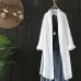 2019 Plus Size ZANZEA Spring Autumn Women Casual Lapel Long Sleeve Vintage Cotton Linen Loose Work OL Long Shirt Cardigan Blouse