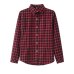 2019 Spring New Fashion Casual Lapel Plus Size Blouses Women Plaid Shirt Checks Flannel Shirts Female Long Sleeve Tops Blouse