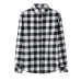 2019 Spring New Fashion Casual Lapel Plus Size Blouses Women Plaid Shirt Checks Flannel Shirts Female Long Sleeve Tops Blouse