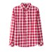 2019 Spring New Fashion Casual Lapel Plus Size Blouses Women Plaid Shirt Checks Flannel Shirts Female Long Sleeve Tops Blouse