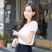 2019 Summer Women Elegant Lace Blouse Femme Chiffon Shirts Tops Short Sleeve Blusas Feminina Hollow Out Blouses