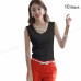 2019 Women Sleeveless Blouse Summer Chiffon Lace Top Blusas Female Clothing Women's Tops New Blouses Shirts Black White Flower