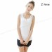 2019 Women Sleeveless Blouse Summer Chiffon Lace Top Blusas Female Clothing Women's Tops New Blouses Shirts Black White Flower