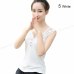 2019 Women Sleeveless Blouse Summer Chiffon Lace Top Blusas Female Clothing Women's Tops New Blouses Shirts Black White Flower