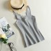 7 Colors Spring Knitted Tank Tops New Hook Flower Lace Solid Stitching V-neck Camis Female Slim Outer Wear Shirt Trend 2018 Hot