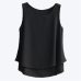 Banerdanni Women Shirt 2019 New arrival sleeveless Chiffon Blouse Summer Casual O-Neck Blouses High Quality Women's blouse