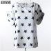 Big Dot Blouse Summer Short Sleeve Women Chiffon Blouse Casual Shirts Thin Women Tops Blusas Solid Ladies Cheap Clothes China