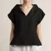 Celmia Women Vintage Linen Tops Plus Size Blouses 2019 Summer V Neck Short Sleeve Shirts Casual Tunic Female Blusas Femininas