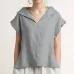 Celmia Women Vintage Linen Tops Plus Size Blouses 2019 Summer V Neck Short Sleeve Shirts Casual Tunic Female Blusas Femininas
