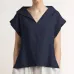 Celmia Women Vintage Linen Tops Plus Size Blouses 2019 Summer V Neck Short Sleeve Shirts Casual Tunic Female Blusas Femininas