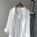 Cotton Casual White Long Blouse Women 2018 Spring Women Long Sleeve White Shirts Blouse High quality loose Blouse Tops