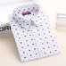 Dioufond Cotton Long Sleeve Women Blouses School Work Office Shirts Casual Tops Ladies Cherry Print Shirt Women Fashion Clothing