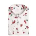 Dioufond Vintage Womens Tops and Blouses Cotton Floral Print Shirt Long Sleeve Blusas Femininas Plus Size Female Clothes Fashion