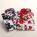 Dioufond Vintage Womens Tops and Blouses Cotton Floral Print Shirt Long Sleeve Blusas Femininas Plus Size Female Clothes Fashion