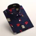 Dioufond Vintage Womens Tops and Blouses Cotton Floral Print Shirt Long Sleeve Blusas Femininas Plus Size Female Clothes Fashion