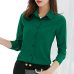 Female Blusas Spring Autumn Blouse Office Lady Slim Pink Shirts Women Blouses Leisure Long Sleeve Plus Size Tops Casual Shirt