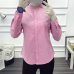 Long Sleeve White Blue Womens Oxford Shirts Plus Size 2019 New Casual Woman Office Blouse Female Wear High Quality Ladies Tops