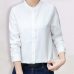 Long Sleeve White Blue Womens Oxford Shirts Plus Size 2019 New Casual Woman Office Blouse Female Wear High Quality Ladies Tops