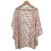 New Arrivals 2019 Women Blouses Plus Sizes Floral  Cardigan Women Tops Chiffon Batwing Blouse Kimono Cardigan Chemise Femme XXXL