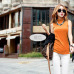 New Women Summer Autumn Sleeveless Solid Color Tops & Tees Cotton Tanks Tops Women Blouses Shirts Lady Vest 10 colors