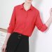 New Women's Shirt Classic Chiffon Blouse Female Plus Size Loose Long Sleeve Casual Shirts Lady Simple Style Tops Clothes Blusas