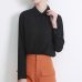 New Women's Shirt Classic Chiffon Blouse Female Plus Size Loose Long Sleeve Casual Shirts Lady Simple Style Tops Clothes Blusas