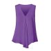 Plus Size S-6XL Women Chiffon Blouses Sexy Sleeveless V Neck Shirt Fashion Summer Ladies Tees Tops Blusas Femininas