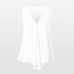 Plus Size S-6XL Women Chiffon Blouses Sexy Sleeveless V Neck Shirt Fashion Summer Ladies Tees Tops Blusas Femininas